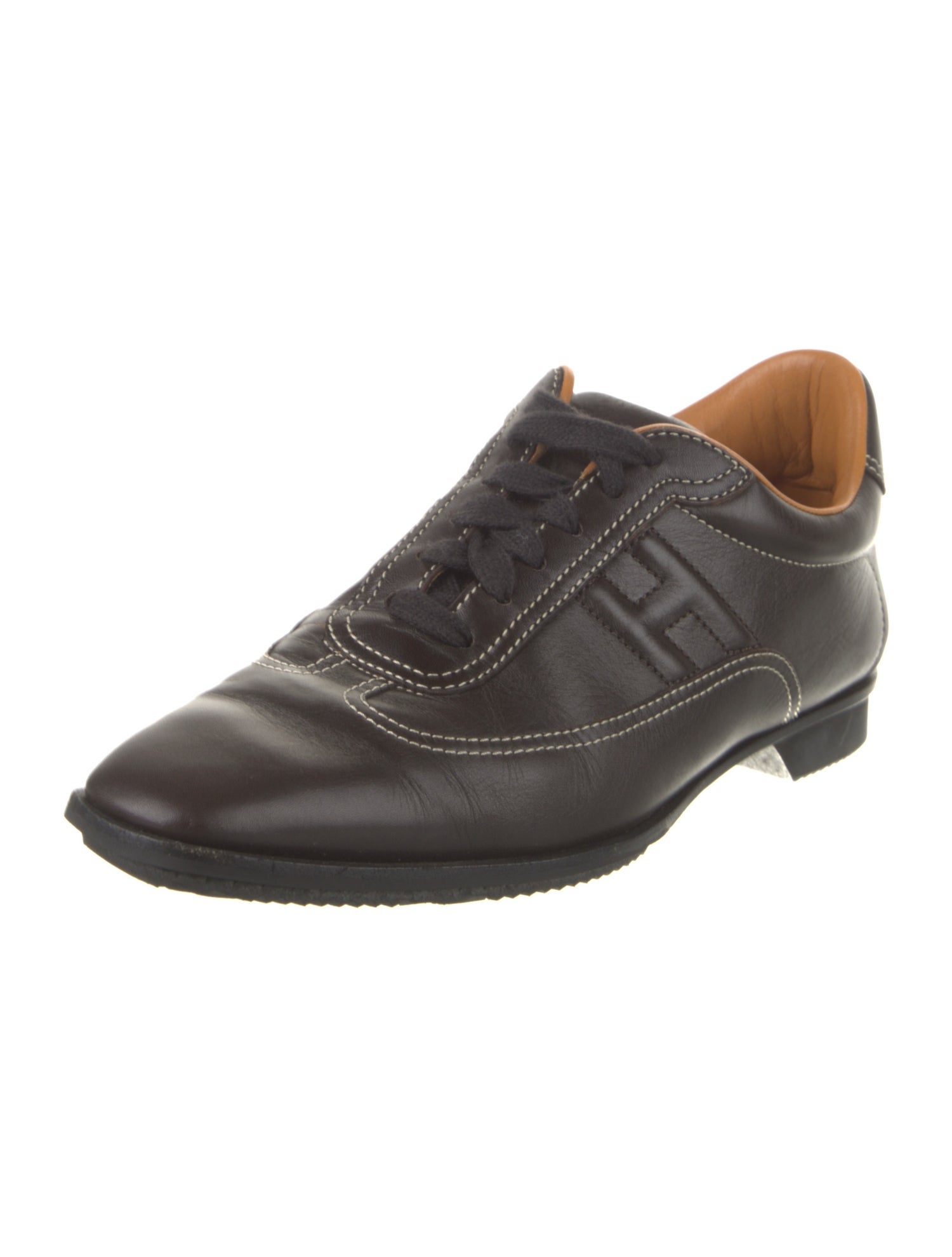 Hermès Leather Oxfords
